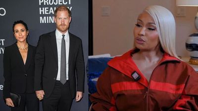 Nicki Minaj Mocks Prince Harry in a British Accent for 'Airing the Family’s Dirty Laundry'