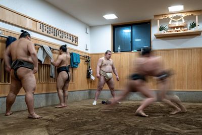 ‘You can’t progress without a struggle’: Ukrainian sumo star Aonishiki on the next step, and life back home