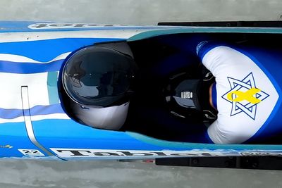 Israel’s first-ever bobsled team focused on Winter Olympics history amid Gaza war backlash
