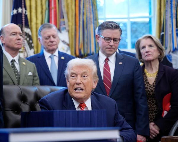 Trump says Pretti and Good were ‘not angels’ while signalling ‘softer touch’ on immigration crackdown – US politics live