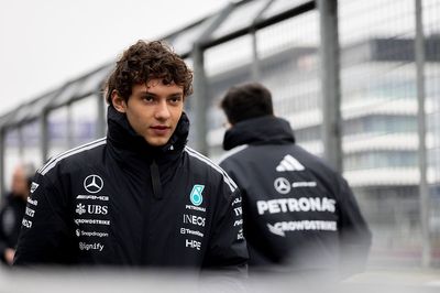 Andrea Kimi Antonelli collects ultra-rare Mercedes company car worth over £180,000