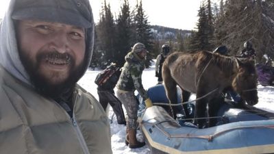 Quick-Thinking Snowmobilers Just Rescued A Missing Horse In The Mountains