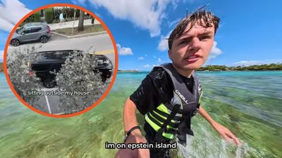 YouTuber who snuck onto Epstein’s island informs viewers he is now being stalked by mysterious black SUVs