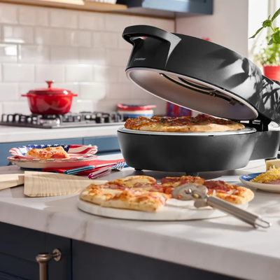 Lidl is selling an indoor pizza oven for under £60 – its compact build means it’s easy to store, too