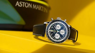 Breitling partners with Aston Martin and its F1 team on upcoming watches line-up