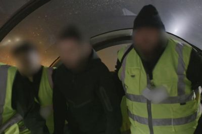 Illegal migrants boarded onto return flights as Home Office announce largest deportation figures in a decade