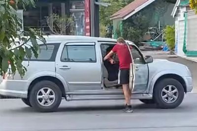 Foreigner caught on Samui after scary SUV joyride