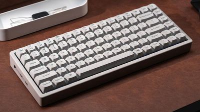 Keychron's made a concrete keeb: 'Each keystroke carries industrial rhythm... elevating the experience with marble-like smoothness and auditory-visual harmony'