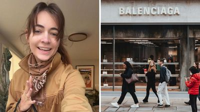 Woman goes to designer stores in SoHo for work bag. She gets laughed out of every single one except Balenciaga