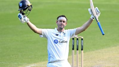Milestone man Patterson raises his bat in Shield clash