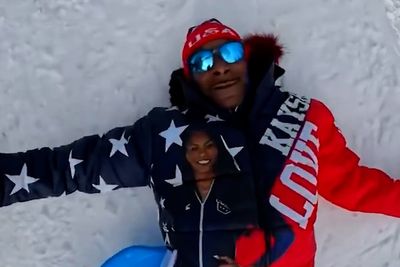 Snoop Dogg is having the time of his life at the Winter Olympics