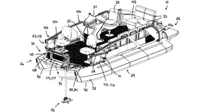 BRP Said It's Getting Out of Boats. So What's Up With This New Pontoon Patent?