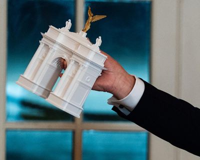 Cage fights at the White House! A gigantic arch! Trump’s gaudy plans for America’s 250th anniversary