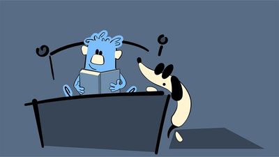 See how this retro 2D animation was created in free 3D software