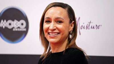 Jessica Ennis-Hill uses this trending knitwear style to give her jeans and jumper outfit formula staying power for early spring