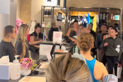 Tense confrontation between CorePower Yoga staff and customers in Minneapolis goes viral after they removed anti-ICE signs