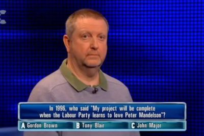 The Chase viewers spot ‘unfortunate’ Peter Mandelson question in episode rerun