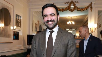 Zohran Mamdani keeps his sense of humor as a tiny scene-stealer video bombs a child care presser in New York