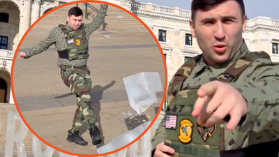 Pardoned J6 participant’s freedom didn’t last long, as he was arrested after a heated pro-ICE tirade