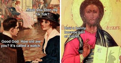 50 Hilarious Classical Art Memes That Show Human Struggle Hasn’t Changed In Centuries