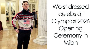 10 Worst-Dressed Celebs At 2026 Winter Olympics Opening Ceremony In Milan