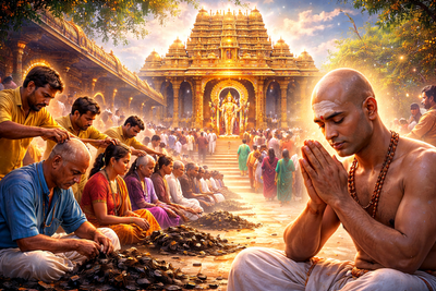 Why Tirupati Balaji Temple Hair Is Donated by Millions