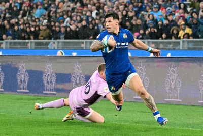 Italy v Scotland live: Under-pressure Scots trail in Six Nations opener in Rome