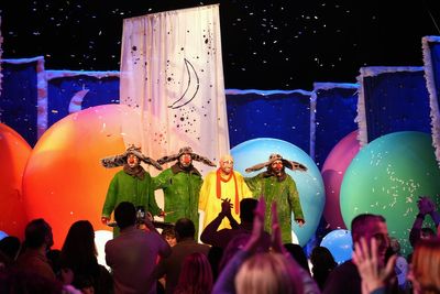 Olympics opening ceremony in Milan was lacking snow, but tiny winter wonderland was on its sidelines