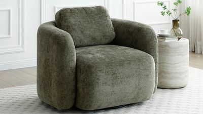 Sorry, Bouclé — Here's Why Chenille Accent Chairs Are My New Roman Empire in 2026