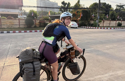 'It really feels like you're living outside of the system' – meet the British woman riding home from Thailand