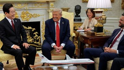 Donald Trump speedruns misinformation by cramming at least 5 veritable lies into a single Truth Social post