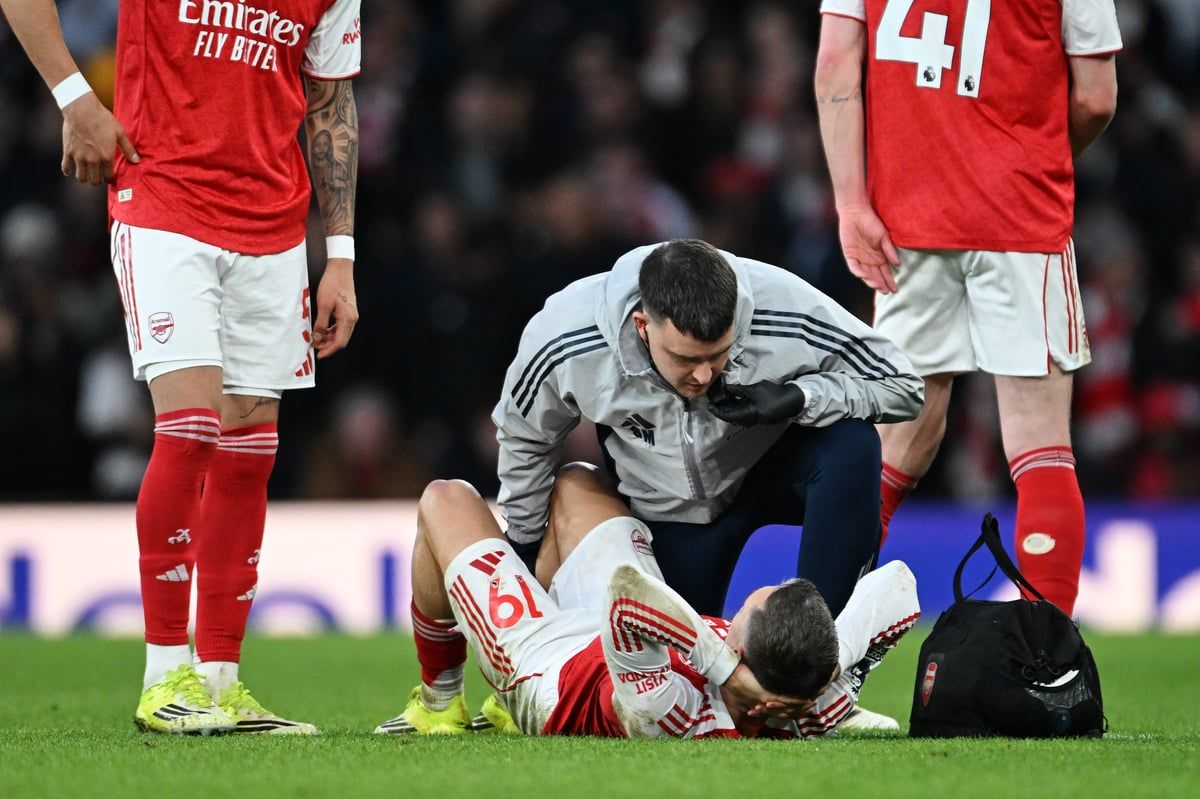 Arsenal dealt new injury worry as Mikel Arteta forced…