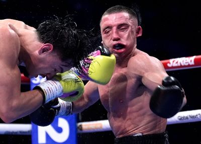 Brandon Figueroa delivers Nick Ball brutal knockout to assume WBA featherweight title