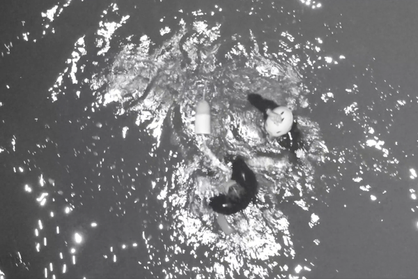 Surfer found clinging to lobster pot buoy by rescuers after being swept out to sea