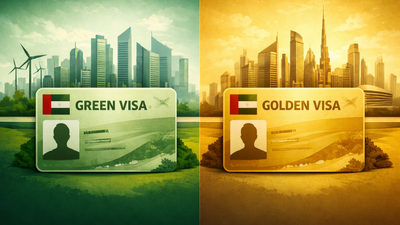 UAE Green Visa vs Golden Visa: Which long-term residency option suits you best?