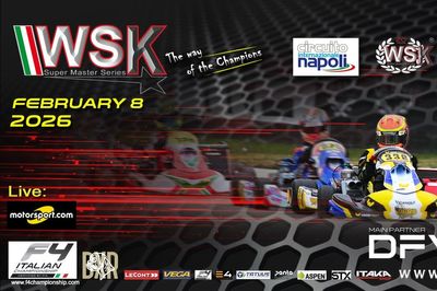 LIVE: WSK Super Master Series – Round 2 in Sarno