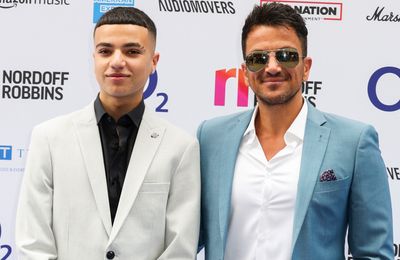 Peter Andre urged son Junior Andre to not rush into becoming a musician