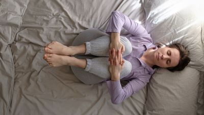 I’m a yoga therapist and I love doing these three poses in bed before getting up