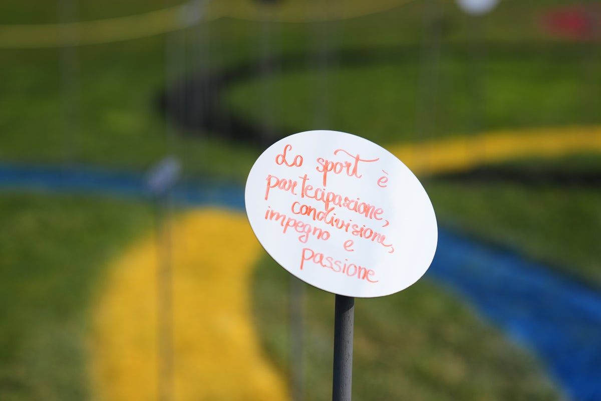 Olympic art project in a Milan park invites the public…