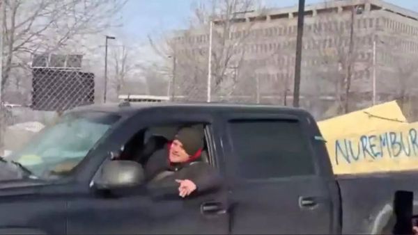 Watch: Anti-ICE protesters mistake supporter with opponent, hurl sex toys at him during Minneapolis rally