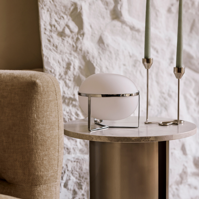 Why did no one tell me Very had such stylish lighting?! I can’t stop thinking about this on-trend chrome table lamp