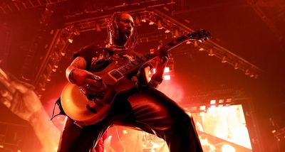 “I think about him, ‘What would B.B. King do?’” How Justin Lyons is channeling the King of the Blues in mgk's punk-rock band – and he even has his own Lucille