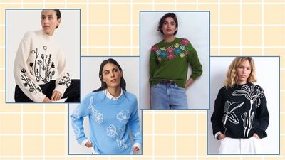 A floral knit is the perfect piece to take you from winter to spring - here are the very best of the bunch
