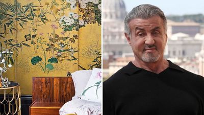Sylvester Stallone's Palm Beach Living Room is Color Drenched in This Controversial Shade – it's Daring, But Somehow, it Works