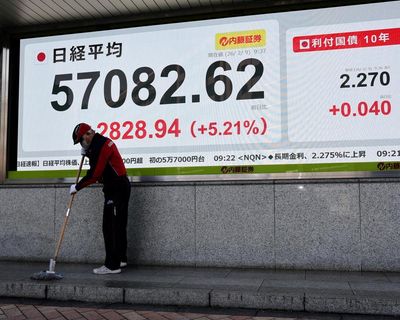 UK borrowing costs rise, then dip, as pressure grows on Starmer; Japan’s Nikkei hits record high after Takaichi’s election win – as it happened