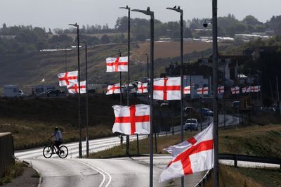Church of England hits out at far right’s use of St George’s Cross to ‘intimidate’ after flags row