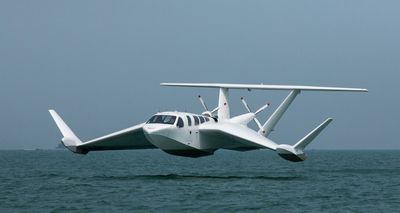 Singapore's ST Engineering debuts the AirFish: A 'ground effect' craft that flies a few meters above the sea at up to 116 miles per hour