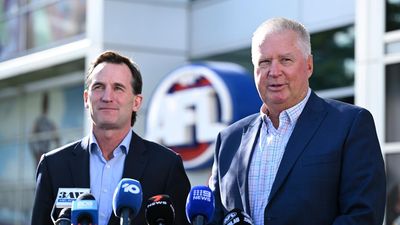 'Old soup': AFL footy boss brushes off speculation