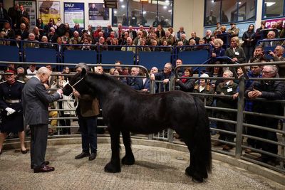 Charles reminded of his mother’s beloved horse during visit to Clitheroe