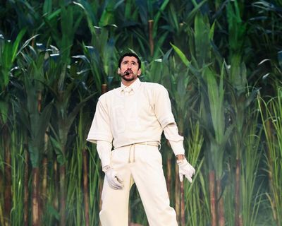 ‘A statement about power shifting’: why Bad Bunny wore Zara for his Super Bowl show